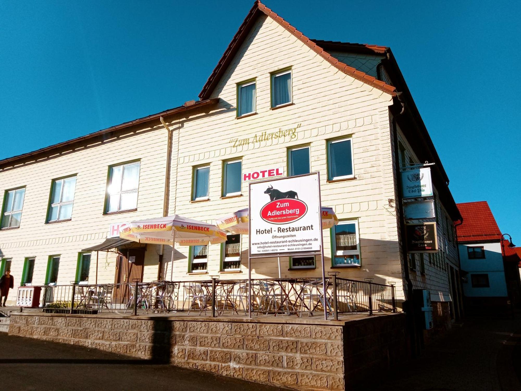 Hotel & Restaurant Zum Adlersberg Schleusingen Luaran gambar